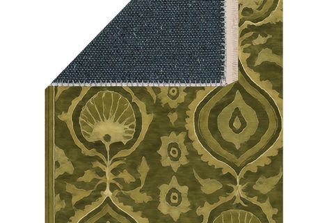 HAKİ SARMAŞIK VİNTAGE DOKUMA TABAN HALI, 399 YNG, 80X300 CM