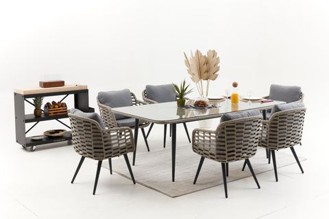 ARORA BAHÇE MASA TAKIMI, 6 KİŞİLİK