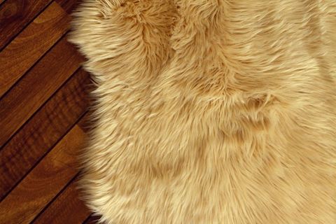 TAPPETO KUZU POSTU, CAMEL RENK, 70X100