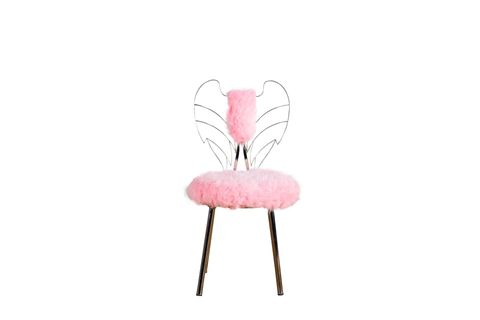 MENDY ANGEL SANDALYE, PEMBE, GÜMÜŞ AYAK