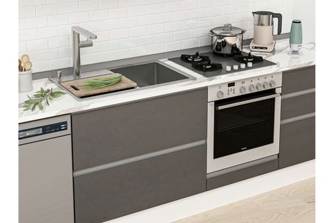 ALVİNKA 400X240 CM MUTFAK DOLABI, MB E90S50S60 1 ANTRASİT SUNTALAM