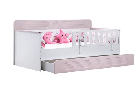 FLORA YAVRULU MONTESSORİ KARYOLA, PEMBE