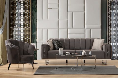 BELİZ KOLTUK TAKIMI, ANTRASİT