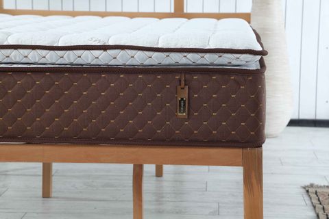 BEDCRAFT PASCHA VIP AQUA FERMUARLI PEDLİ FULL YAYLI TEK KİŞİLİK YATAK, 120X200