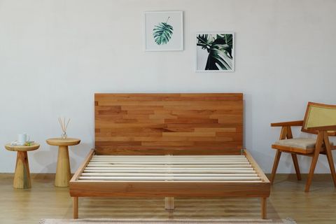 RİO KAYIN KARYOLA, NATUREL, 90X200