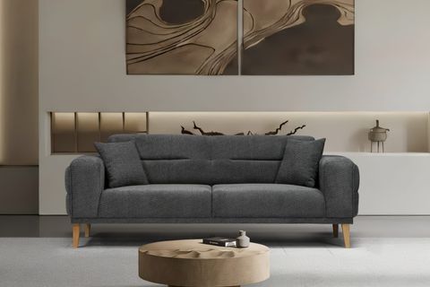 ZEN KANEPE, KOYU GRİ