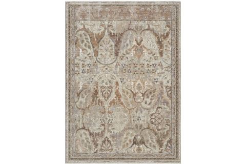 MONDELAL KLASİK VİNTAGE ÇİÇEK DESENLİ HALI 800, BEJ, 200X290