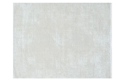 VİTA SERİSİ BAMBU DOKULU MODERN SIK DOKUMA MAKİNE HALISI, KREM, 160X230