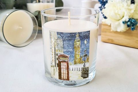 LONDRA OKYANUS ESİNTİSİ KOKULU DOĞAL SOYA MUMU