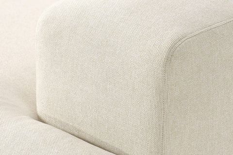 ELSA KETEN KÖŞE KOLTUK, SOL KÖŞE, KIRIK BEYAZ