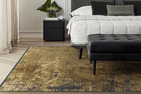 BAMBUU 3040 HARDAL YUMUŞAK DOKULU HAV TOZ VERMEZ MAKİNEDE YIKANABİLEN RENKLİ KİLİM 120X180