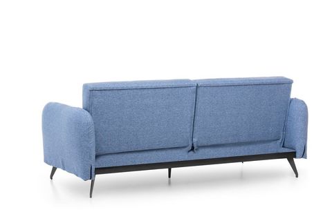 FUTON RON ÜÇLÜ KANEPE, MAVİ