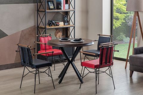 VİNCENT LADİN MUTFAK MASA TAKIMI, 80X80