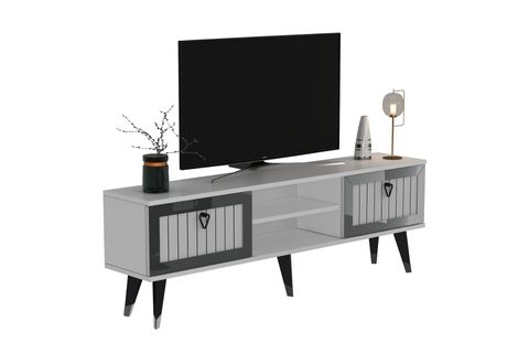 LİDYACT TV STANDI, BEYAZ GÜMÜŞ