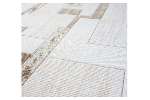 NOVA SERİSİ AKRİLİK DOKUMA MAKİNE HALISI, BEJ, A5999A, 160X400