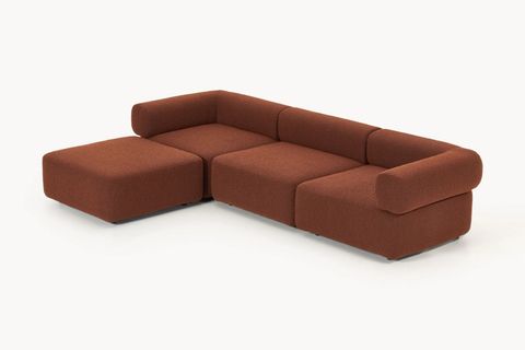 ALBA BUKLE MODÜLER KÖŞE KOLTUK, KİREMİT