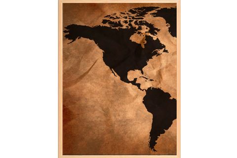 VINTAGE WORLD TABLO SETİ, 50X70