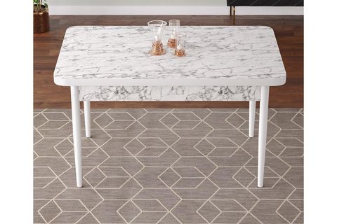 PİSTA MUTFAK MASA TAKIMI 4640 2 SANDALYE BEYAZ, 70X110