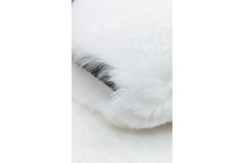 PUFFY KÜRK HALI, KREM, 80X200