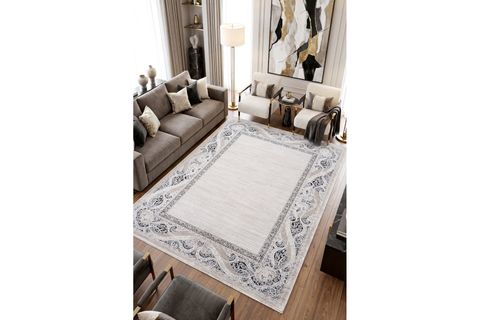 KOZA ŞİMAL GRİ BEJ SALON HALISI A3553D, 120X180