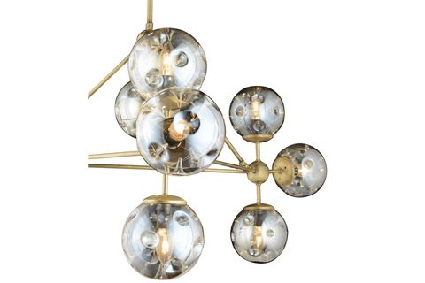 LAMPALUCE SPAZİO MODERN TASARIM ONLU AVİZE SARI