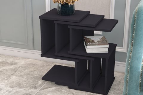 ENDOR ZİGON SEHPA, ANTRASİT, 3 RAFLI