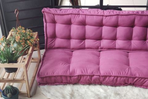 TUBİHOME OTURMA VE YER MİNDERİ, PEMBE