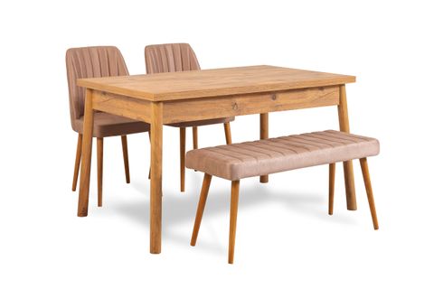STORMİ BENCH, ATLANTİK TAŞ RENGİ SOHO 0900