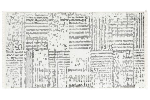 LİFE MAKİNE HALISI 6061, SAÇAKLI, GRİ, 100X300