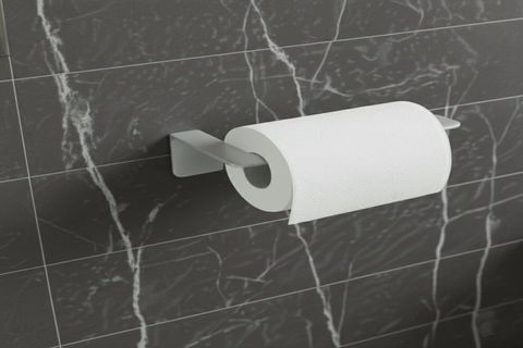 GALVANİZ METAL YAPIŞKANLI TUVALET KAĞITLIK, AÇIK GRİ, 1053 CM
