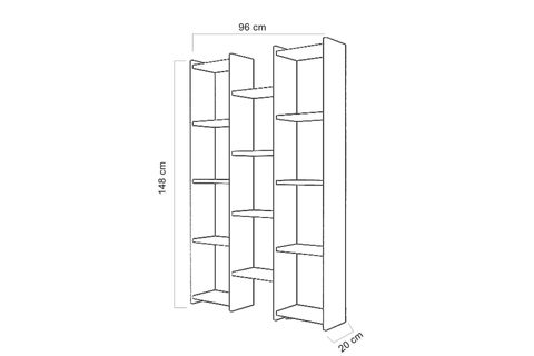 TOKYO KİTAPLIK, SİYAH
