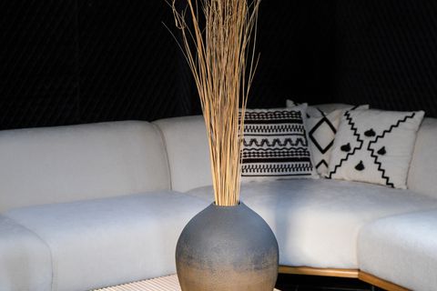 LİNA DOKULU TERRACOTTA VAZO