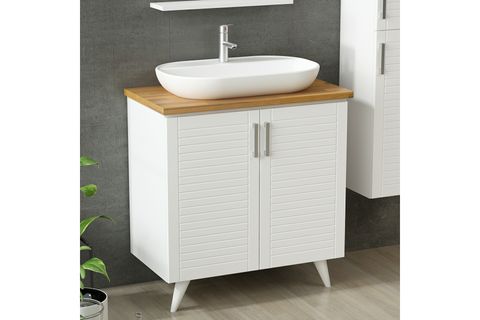 VERA BANYO DOLABI AY2K179, BEYAZ, 85CM