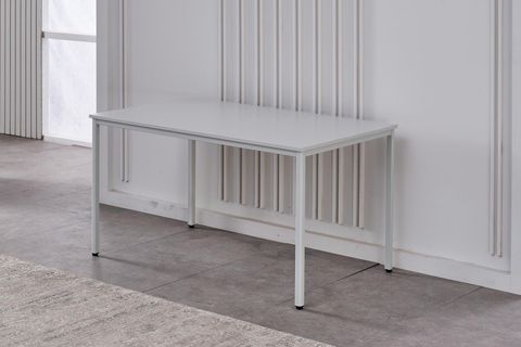 ARPELİA AYAKLI ÇALIŞMA MASASI, BEYAZ, 140 CM