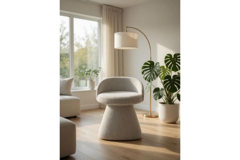 MİRA MODERN PUF, BEYAZ