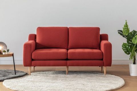 İkili Koltuk - Ahşap Ceviz Ayak