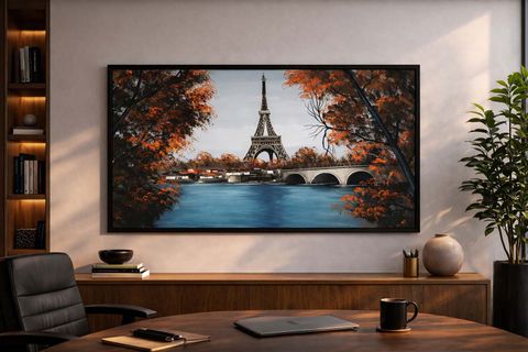 EYFEL KULESİ ORİJİNAL YAĞLI BOYA TABLO