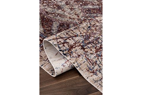 KOZA NOSTALGİA BEJ BORDO SALON HALISI A3009B, 160X230