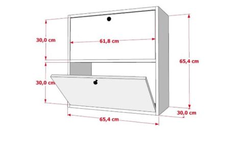 BK ÇOK AMAÇLI DOLAP, 2 KAPAKLI, ÇAD