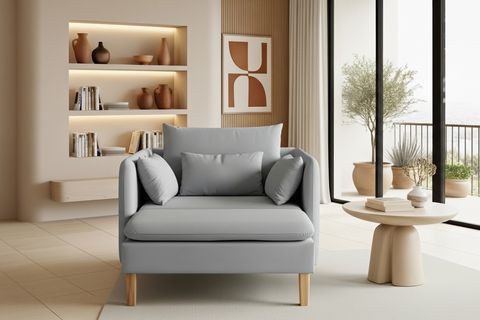 BUDAPEST MODÜLER DİNLENME BERJERİ, GRİ