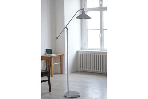 MOKA GRİ LAMBADER, METAL BAŞLIKLI