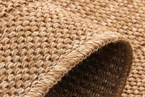 PERA HALI KARAMEL KAHVE SİSAL TARZI HALI FM02BR 80X300 CM