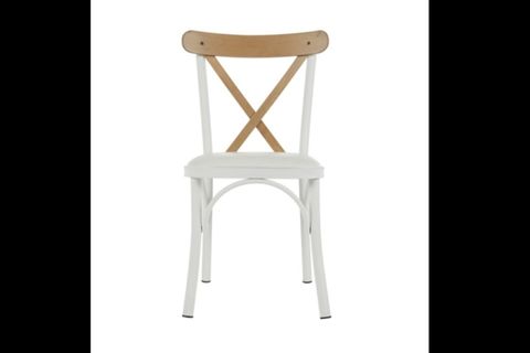 TERA SANDALYE, BEYAZ, İKİLİ