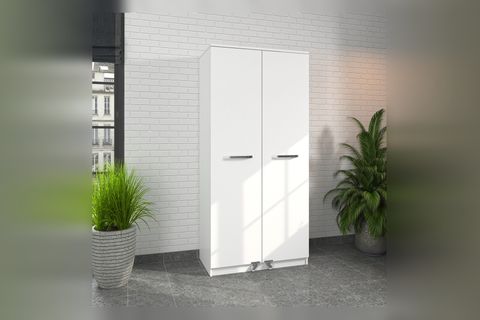 MOLİNA 6 ÇEKMECELİ BEYAZ 90 DERECE KİLER DOLAP