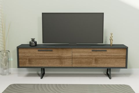 NOVA TV ÜNİTESİ, ANTRASİT CEVİZ