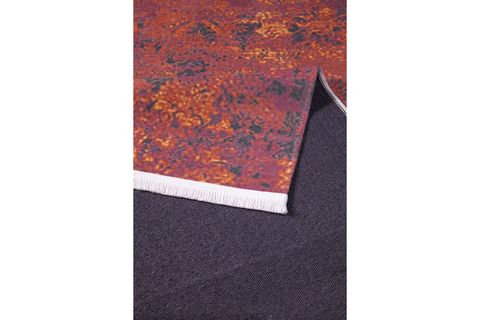 RABAT PAMUK DOKUMA ŞÖNİL HALI 1069, YIKANABİLİR, MULTİ, 80X150