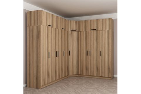 MİNAR KALE GARDIROP 2,  8 KAPAKLI,  190 CM