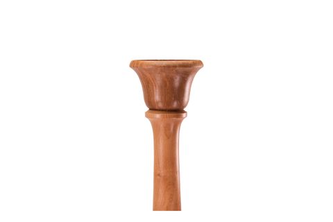 MASSELLO DESIGN MEZZALUNA ORTA SÜTUN MUMLUK, AHŞAP, NATURAL