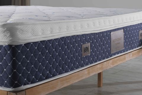 BEDCRAFT STARLİNE BLUE OCEAN FERMUARLI PEDLİ ULTRA FULL ORTAPEDİK TEK KİŞİLİK YATAK, 100X200
