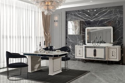LOUNGE KONSOL, WHITE